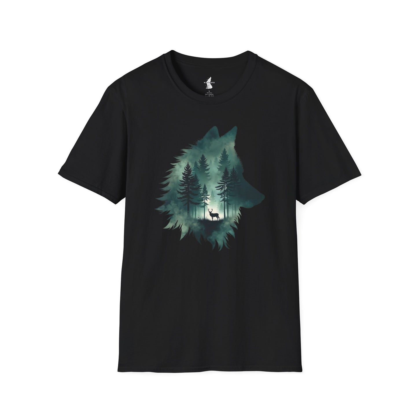 Wolf Silhouette Nature T-Shirt