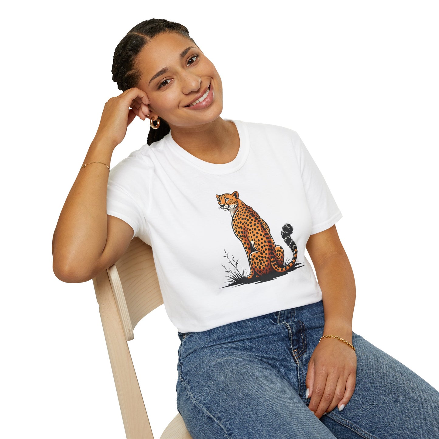 Wild Cheetah Graphic T-Shirt