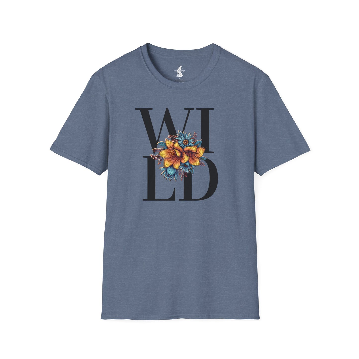 Wild Text Graphic T-Shirt