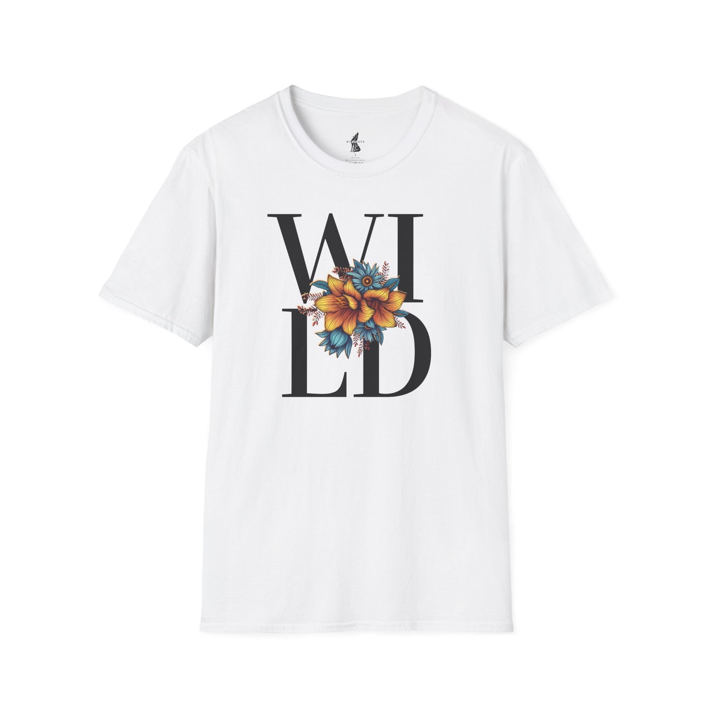 Wild Text Graphic T-Shirt