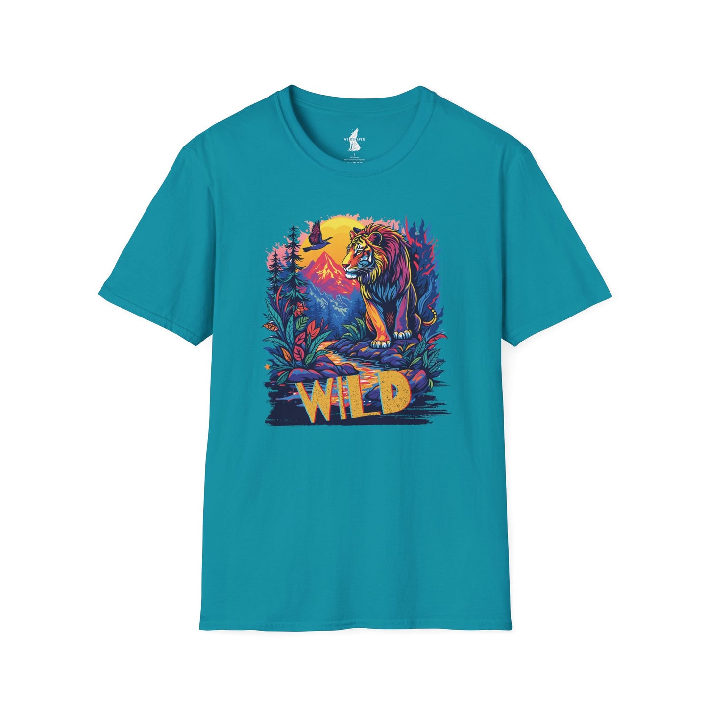 Stay Wild Lion Graphic T-Shirt