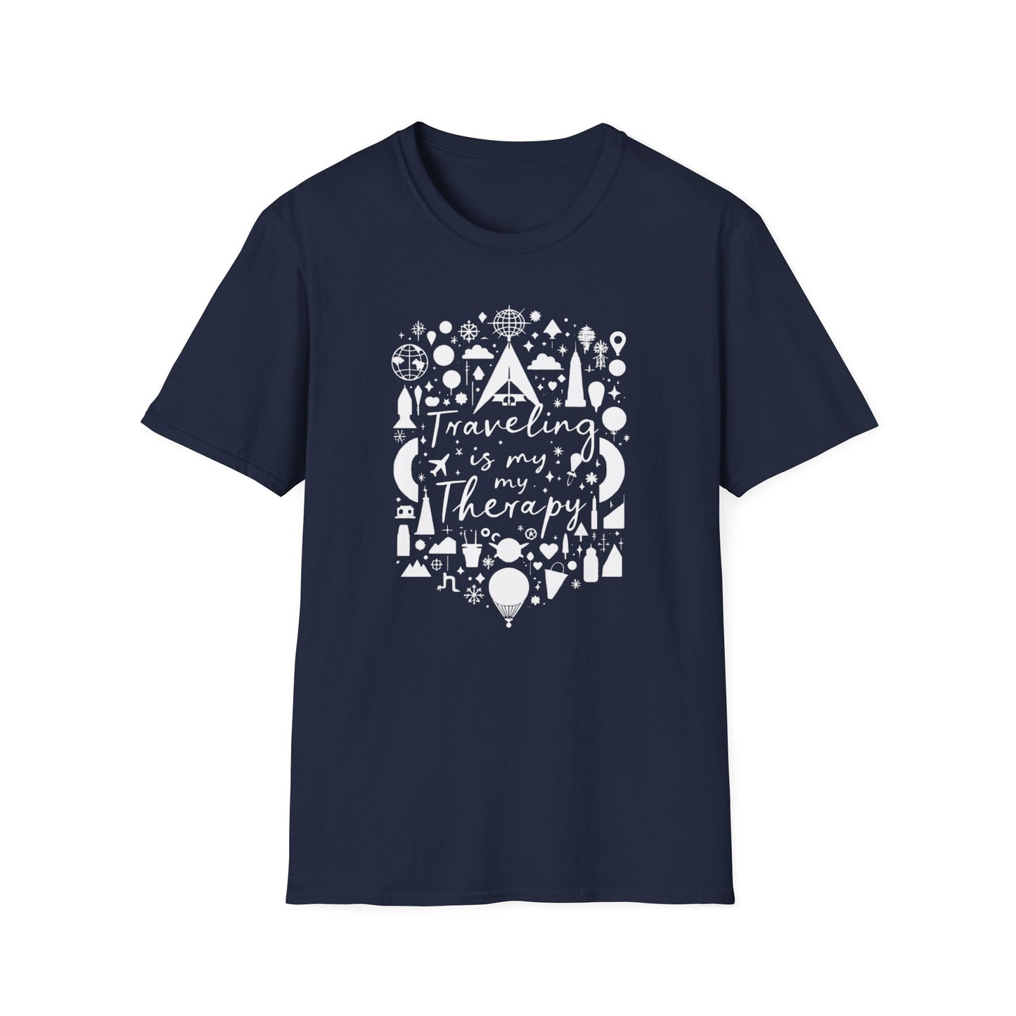 Traveling is My Therapy T-Shirt