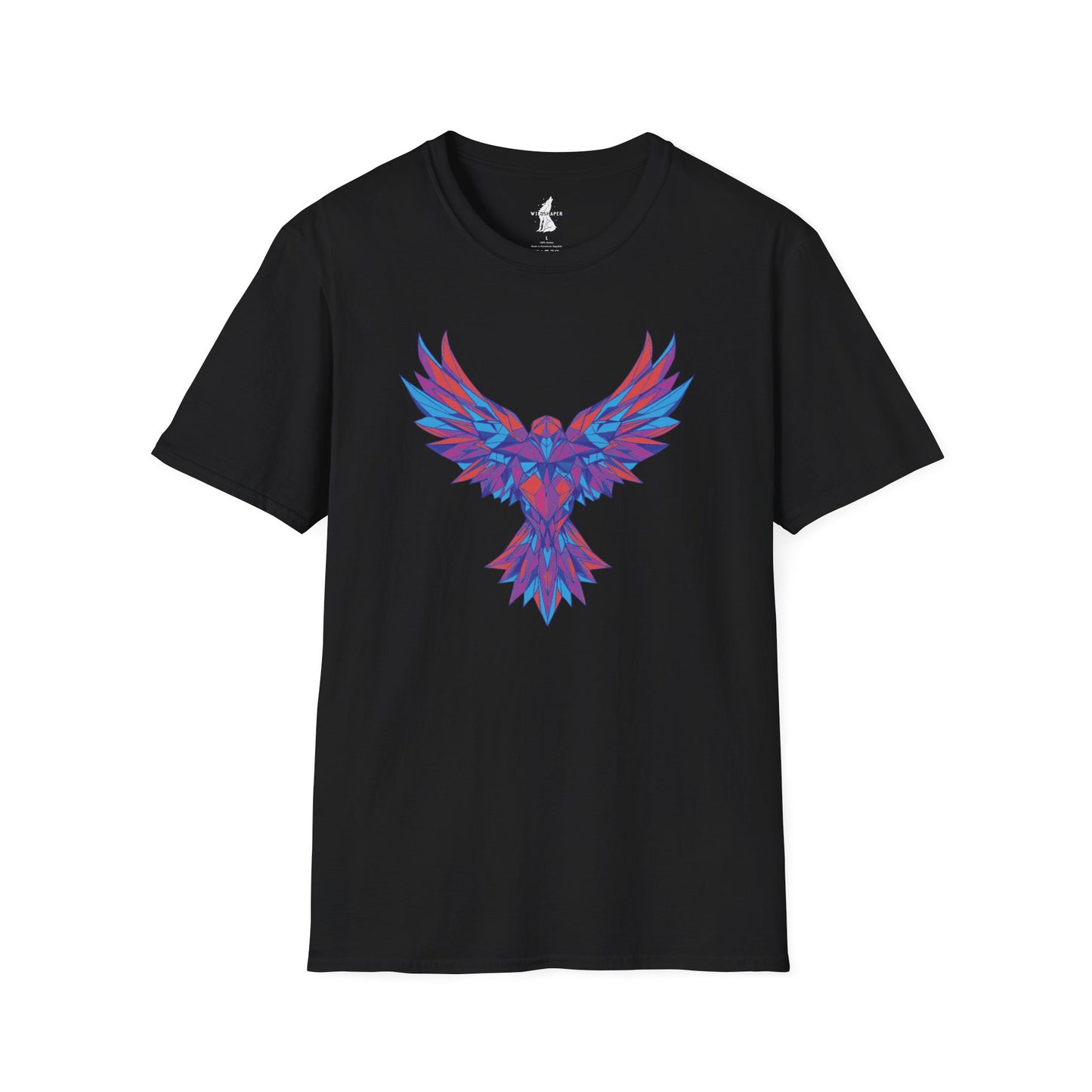 Geometric Eagle Art T-Shirt
