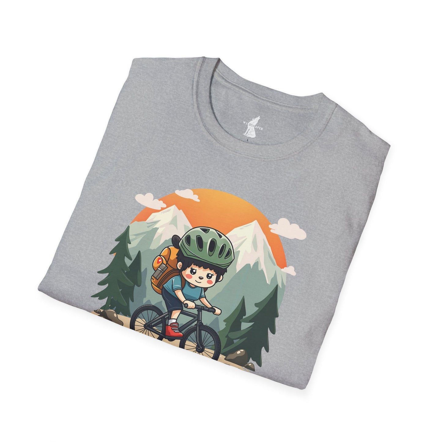 Time For a Ride Mountain Biking Graphic T-Shirt