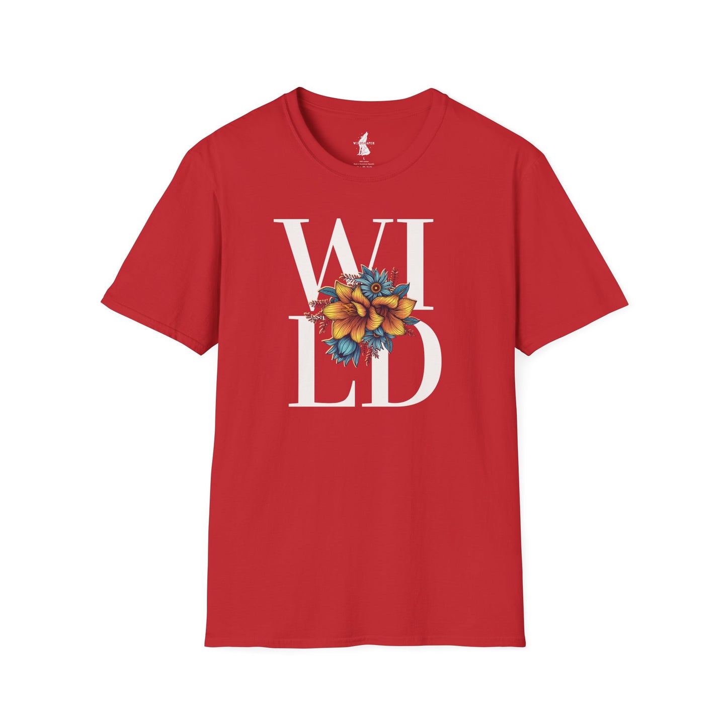 Wild Text Graphic T-Shirt