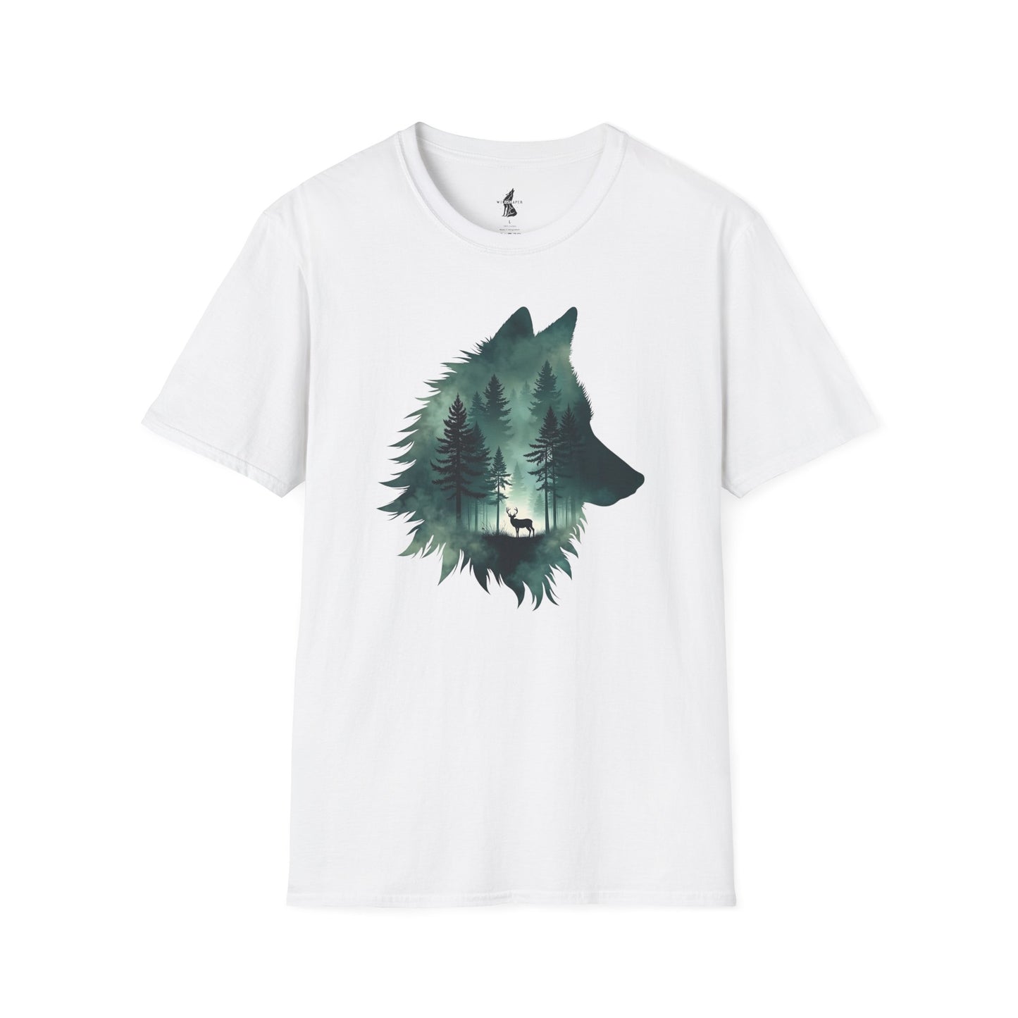 Wolf Silhouette Nature T-Shirt