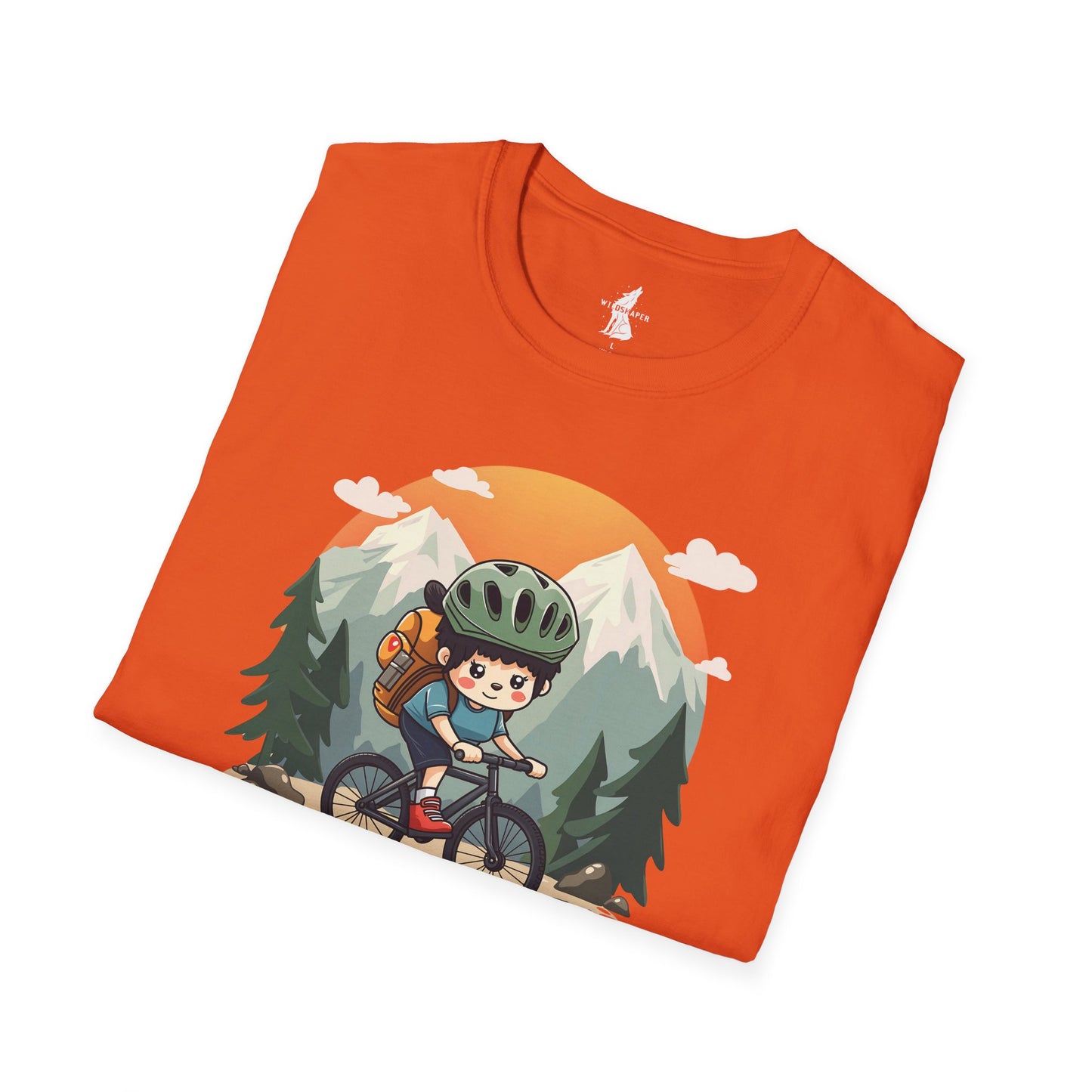 Time For a Ride Mountain Biking Graphic T-Shirt