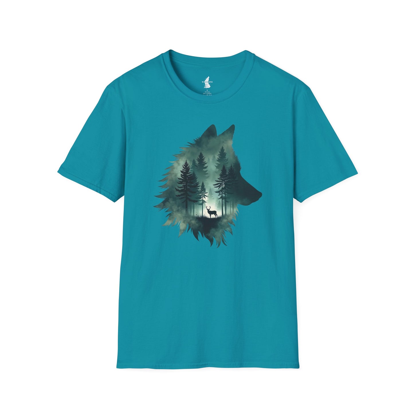 Wolf Silhouette Nature T-Shirt