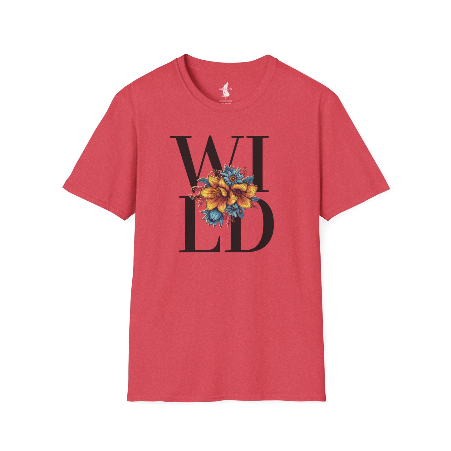 Wild Text Graphic T-Shirt