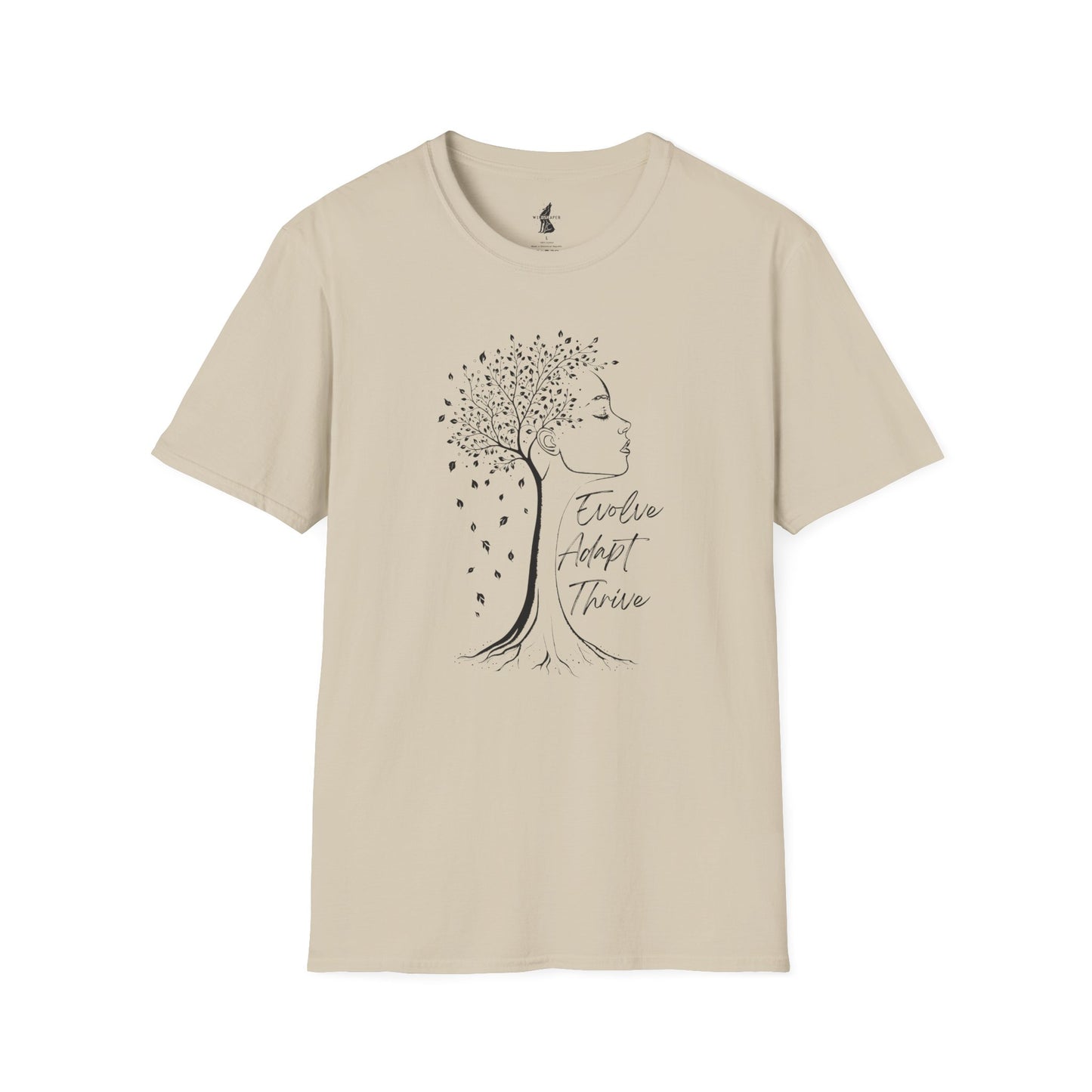 Evolve Adapt Thrive Like Nature Graphic T-shirt