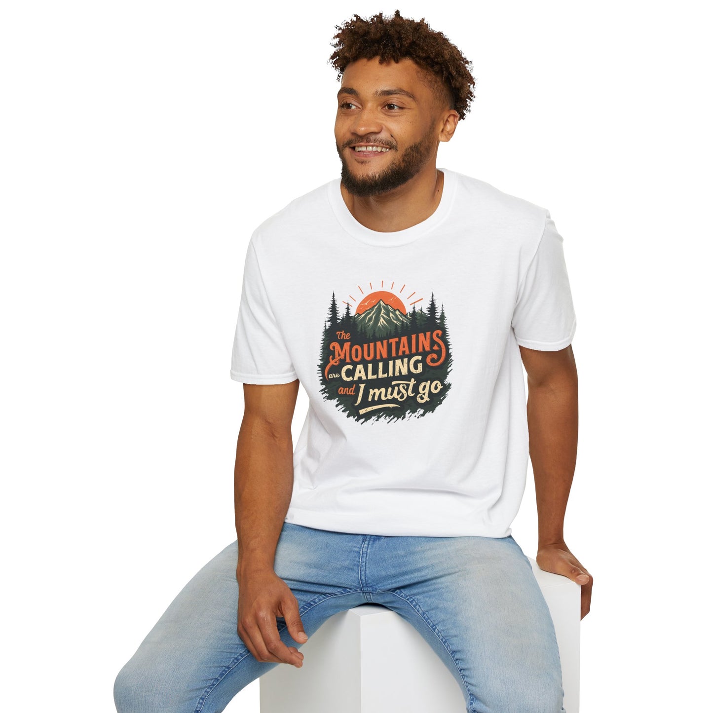 Mountains Are Calling And I Must Go Nature Lover T-Shirt