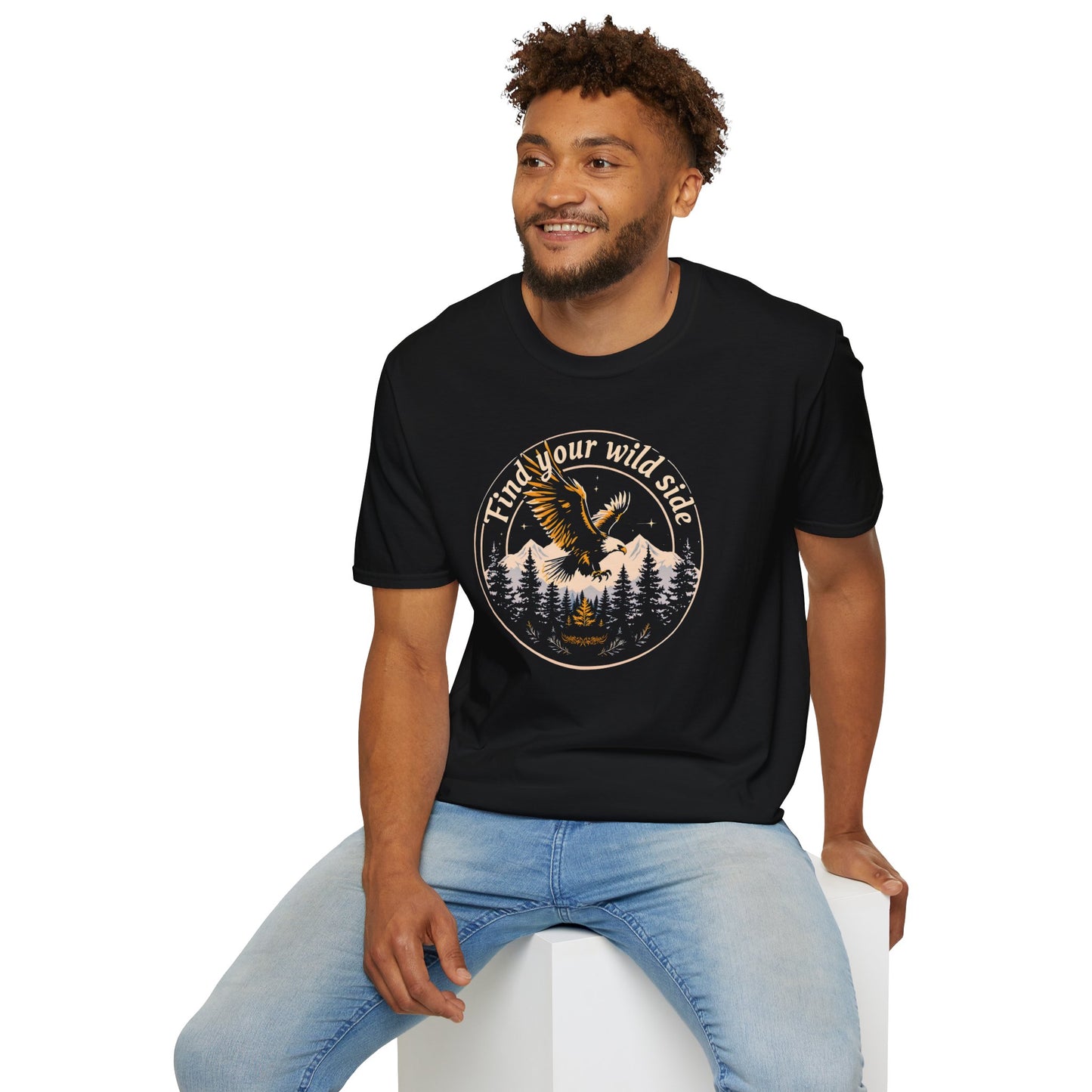 Find Your Wild Side Eagle T-shirt