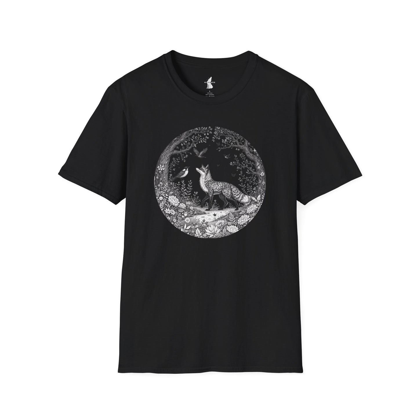 Floral Wild Fox T-Shirt
