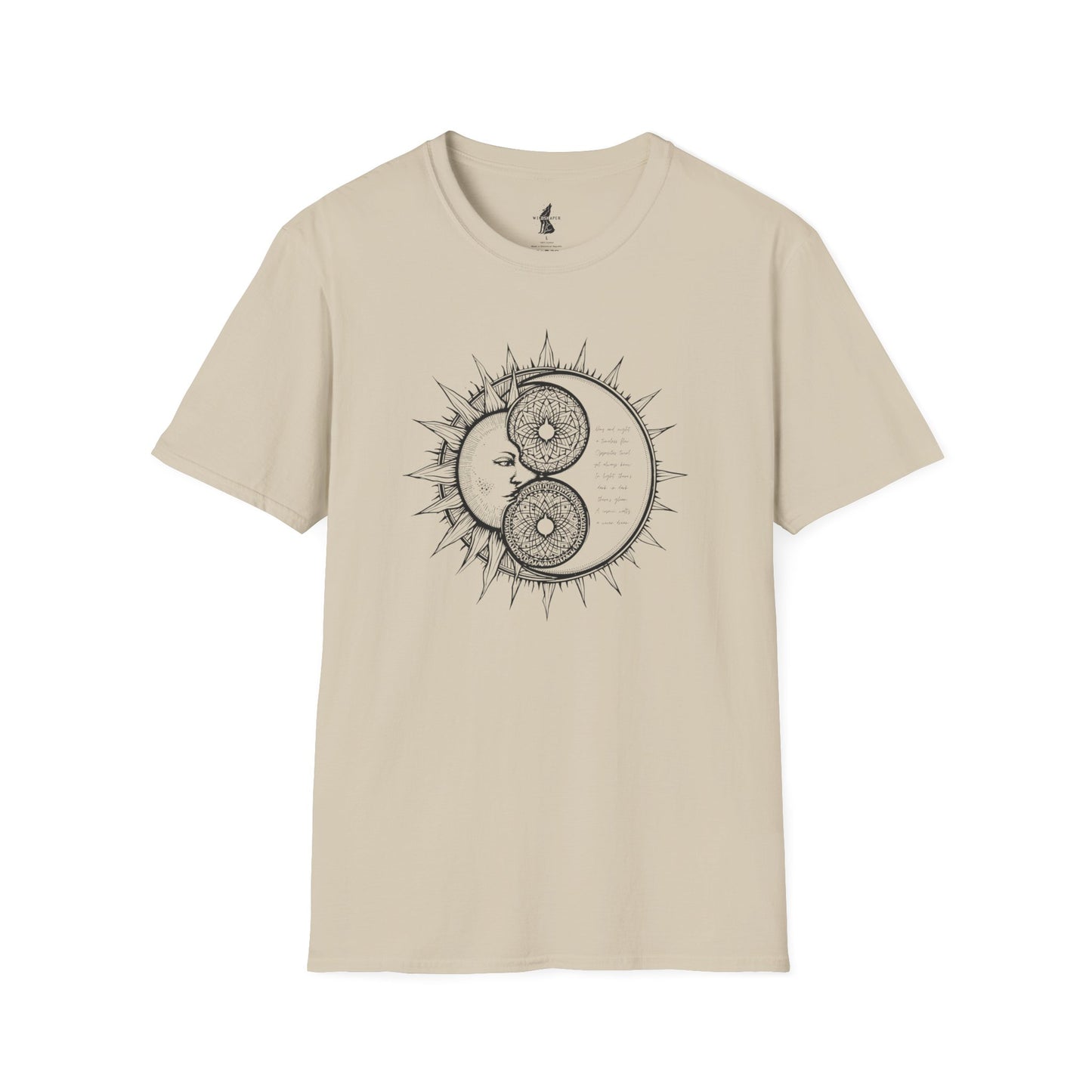 Sun and Moon Aesthetic T-Shirt