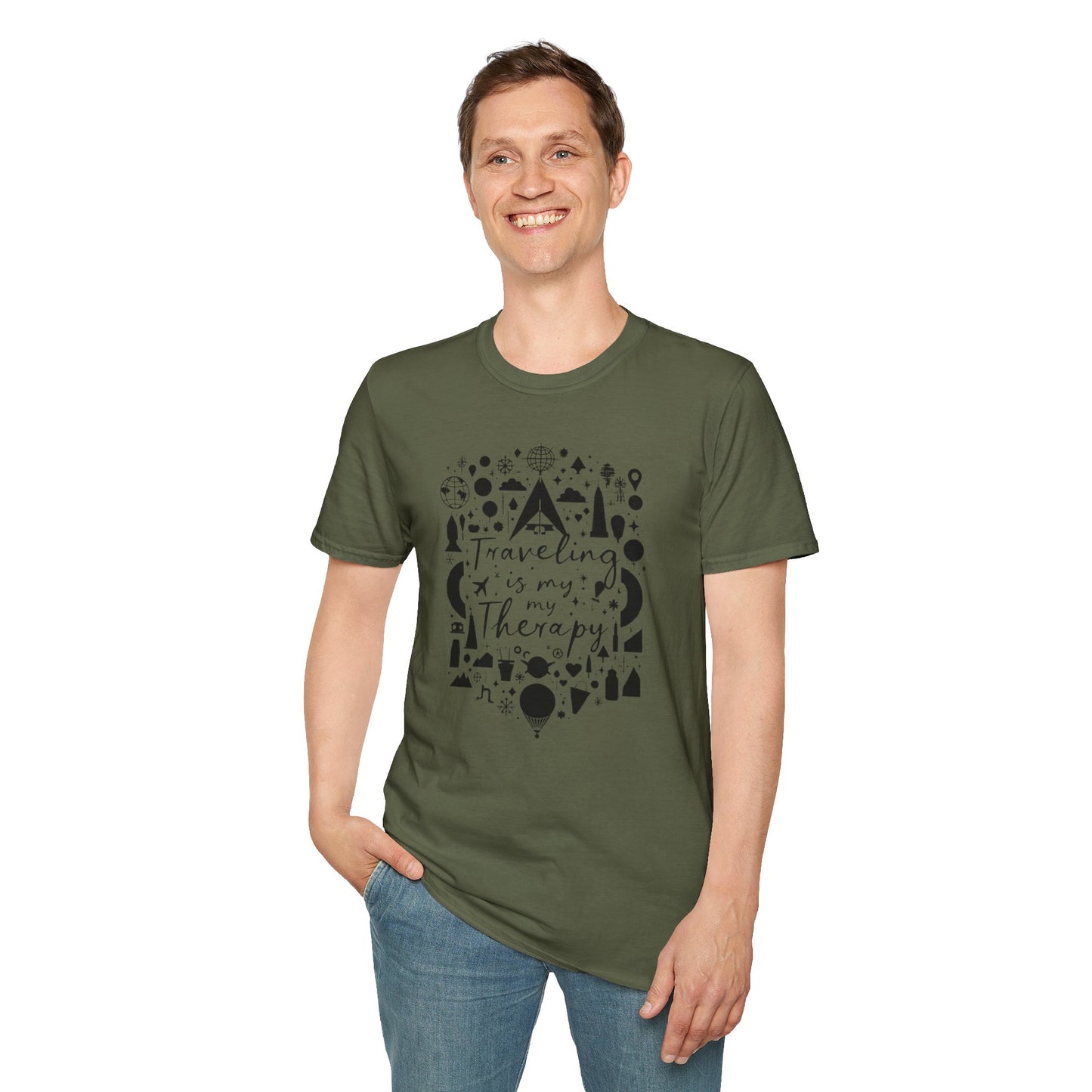 Traveling is My Therapy T-Shirt
