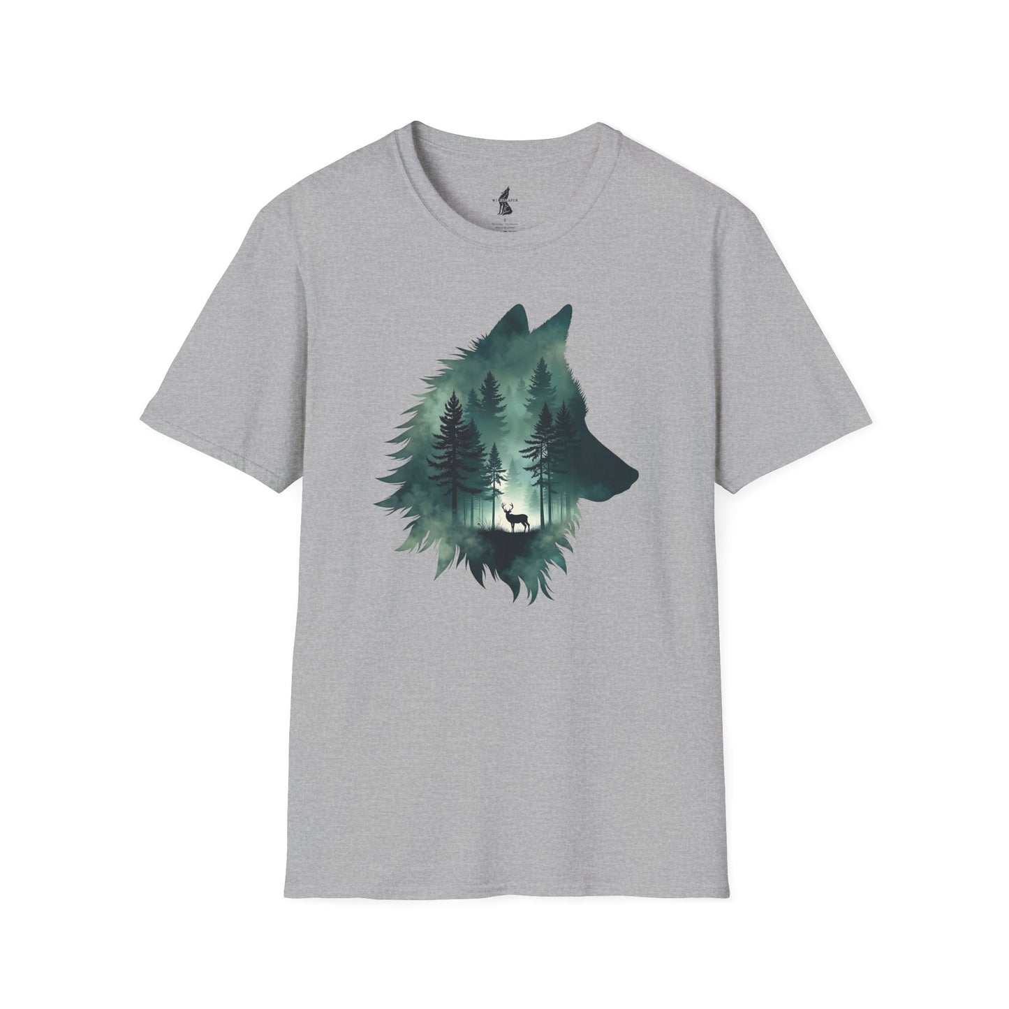 Wolf Silhouette Nature T-Shirt