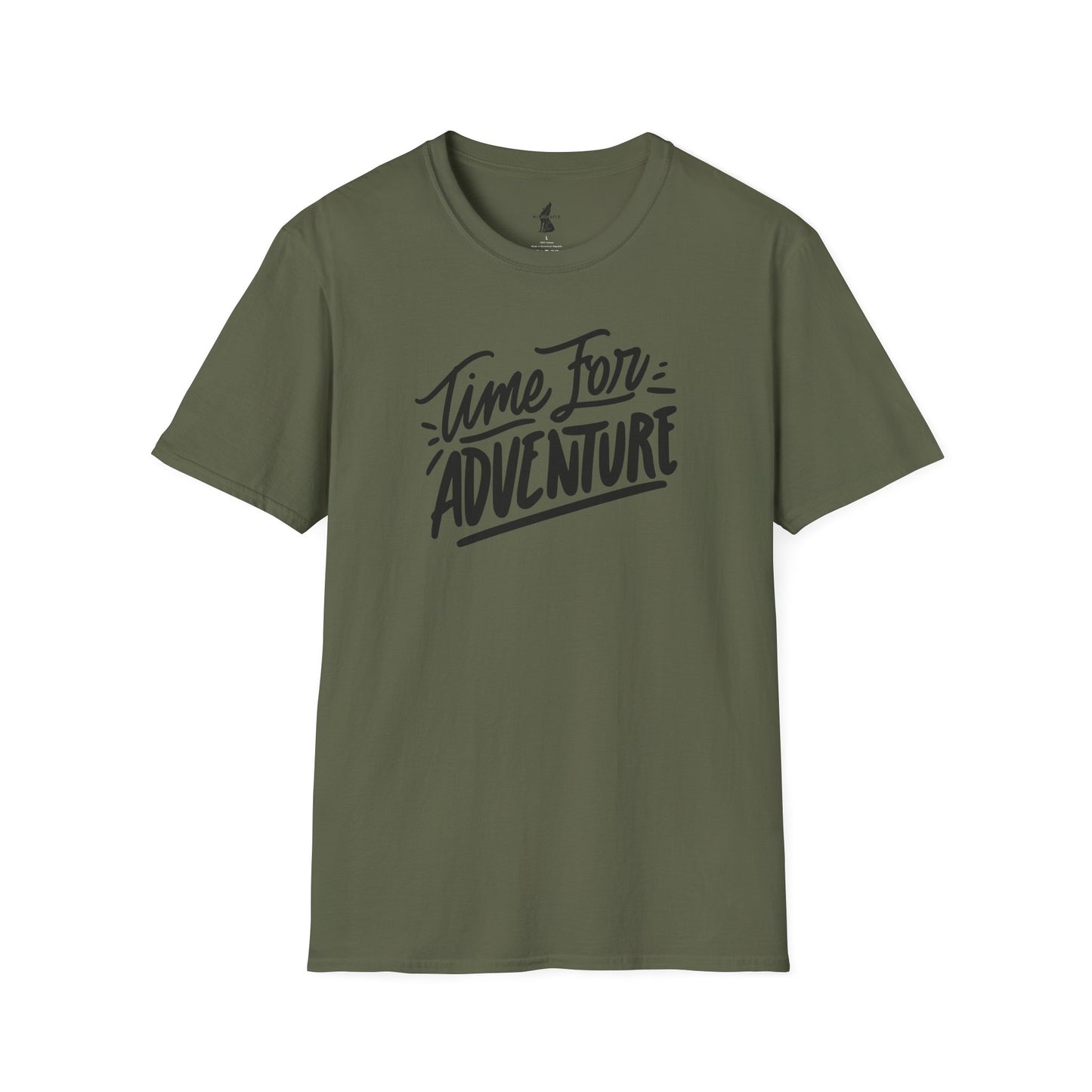 Time For Adventure text Graphic T-Shirt