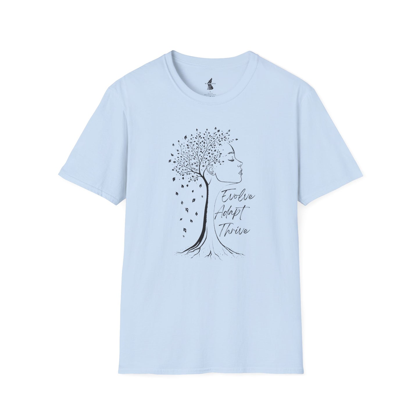 Evolve Adapt Thrive Like Nature Graphic T-shirt