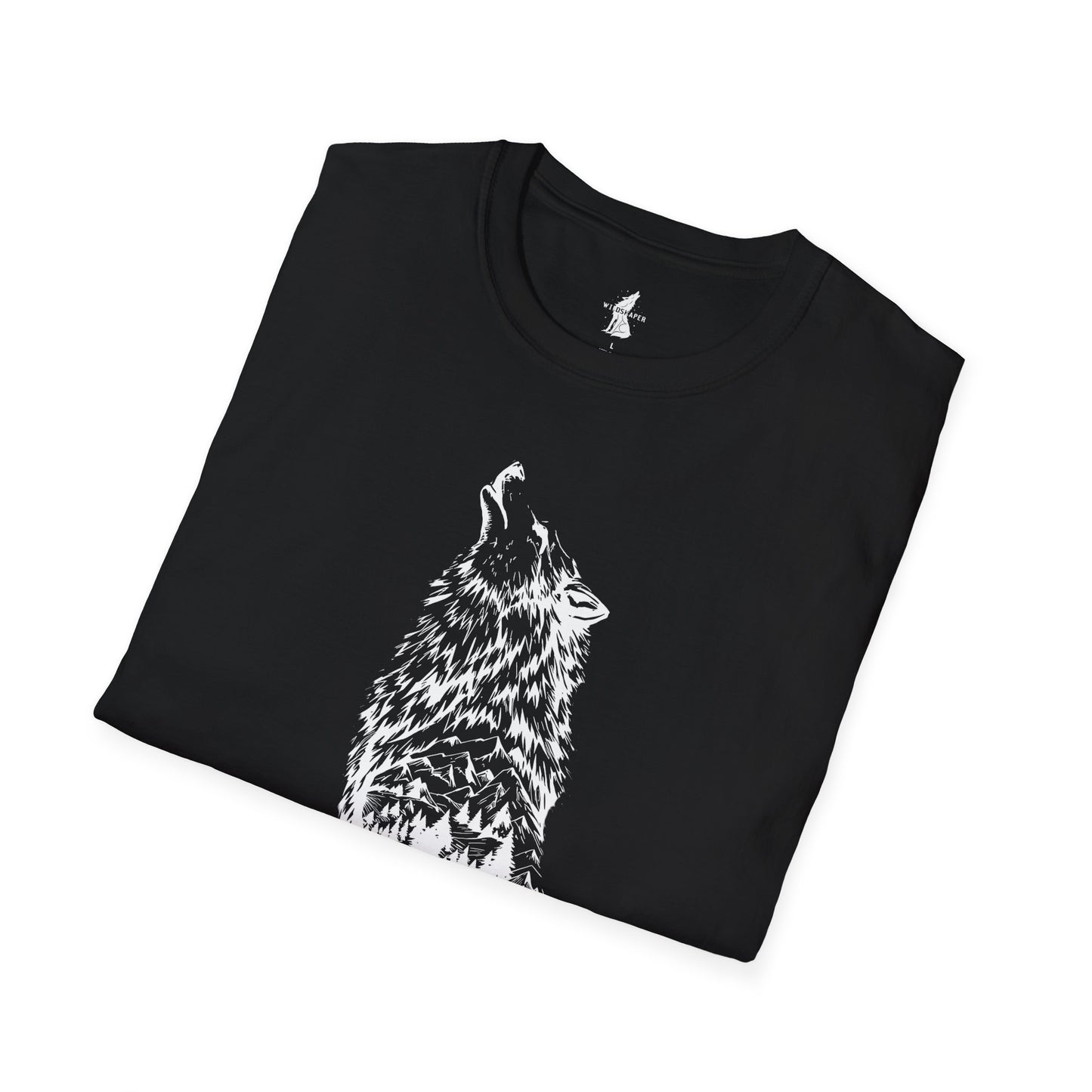 Howling Wolf Silhouette Nature T-Shirt
