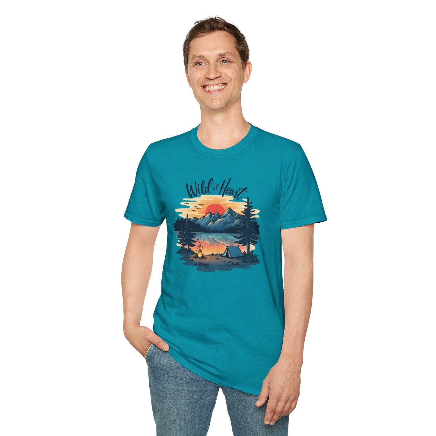 Wild At Heart Camping T-shirt