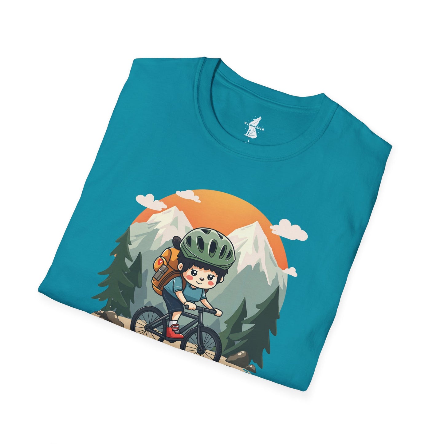 Time For a Ride Mountain Biking Graphic T-Shirt