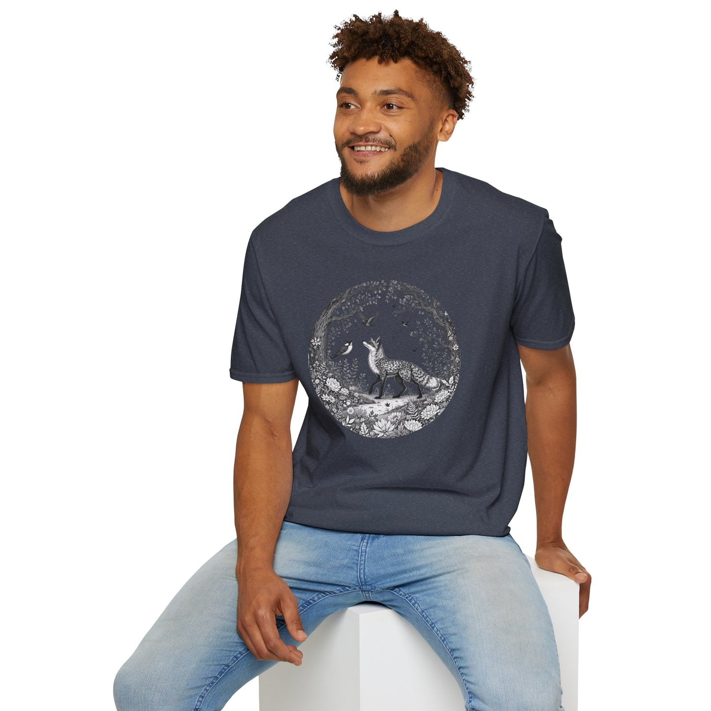 Floral Wild Fox T-Shirt