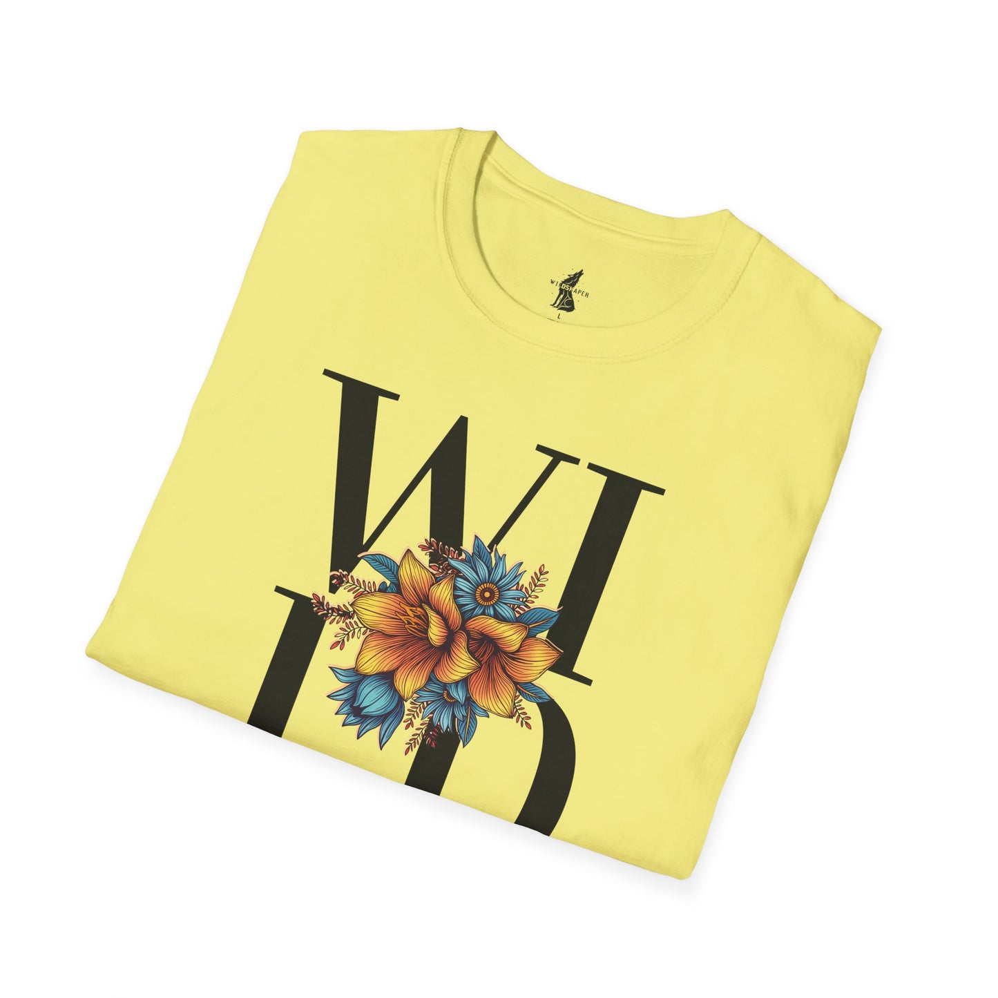 Wild Text Graphic T-Shirt