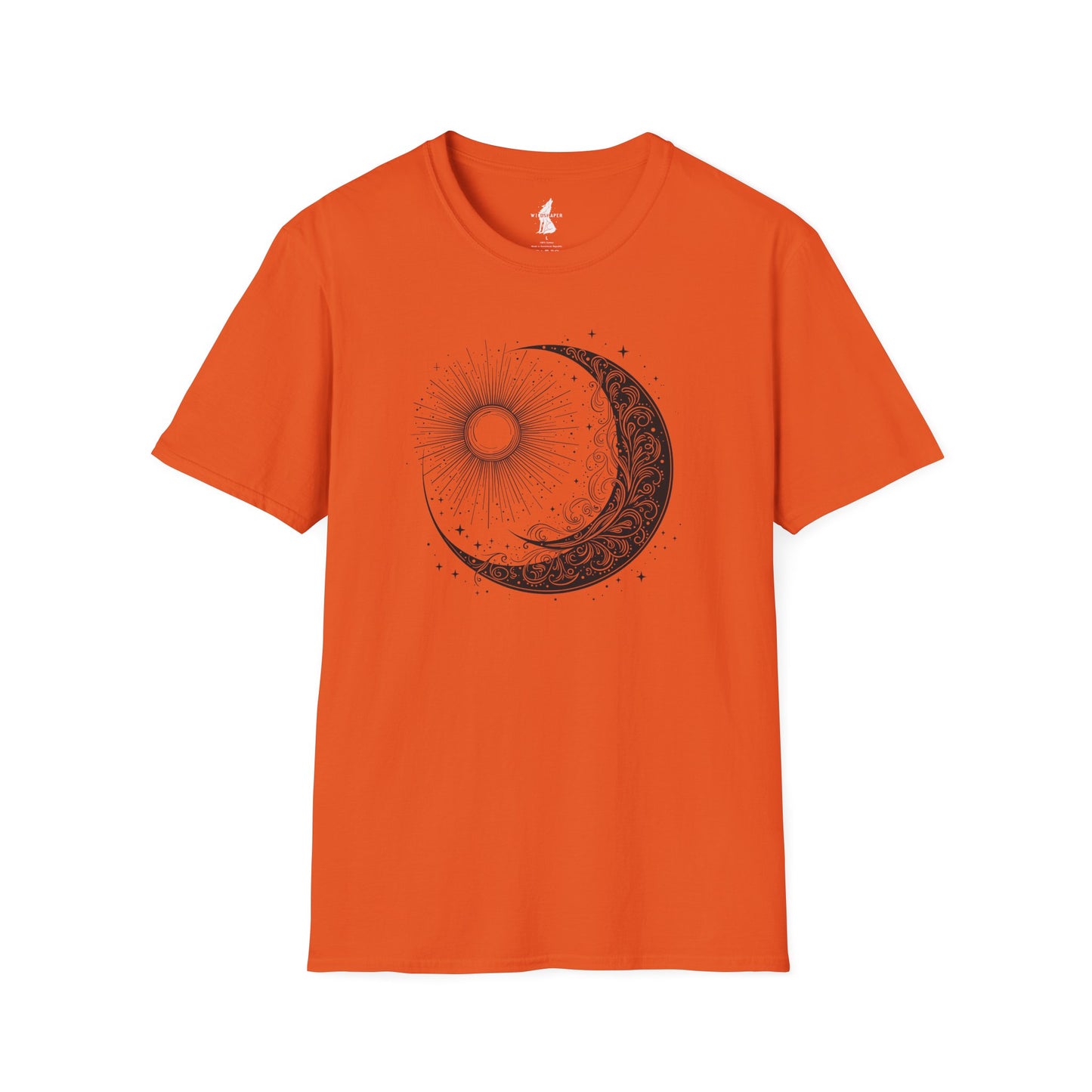 Sun & Moon Yin Yang Graphic T-Shirt