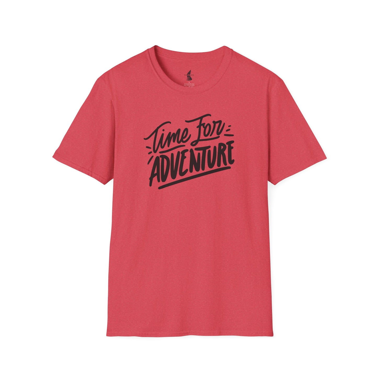 Time For Adventure text Graphic T-Shirt