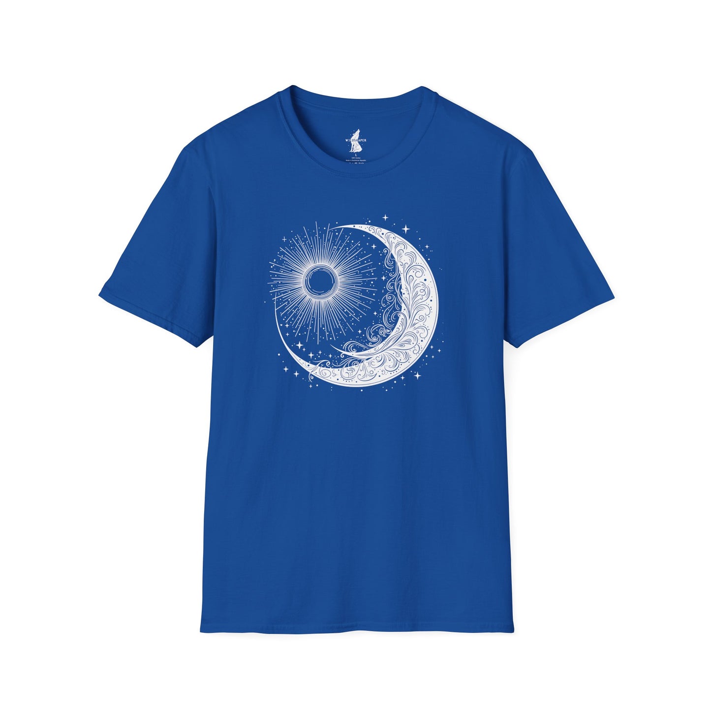 Sun & Moon Yin Yang Graphic T-Shirt