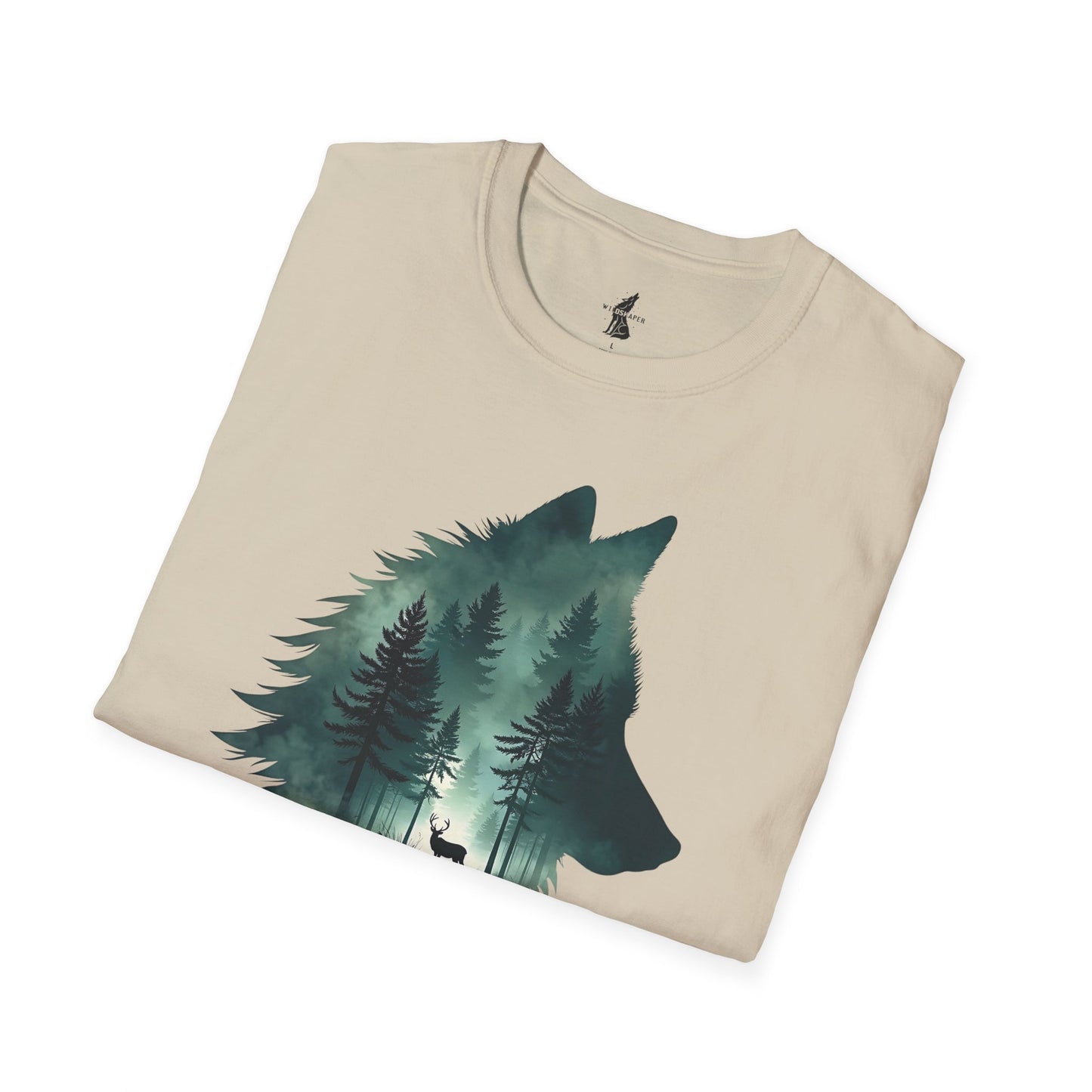 Wolf Silhouette Nature T-Shirt