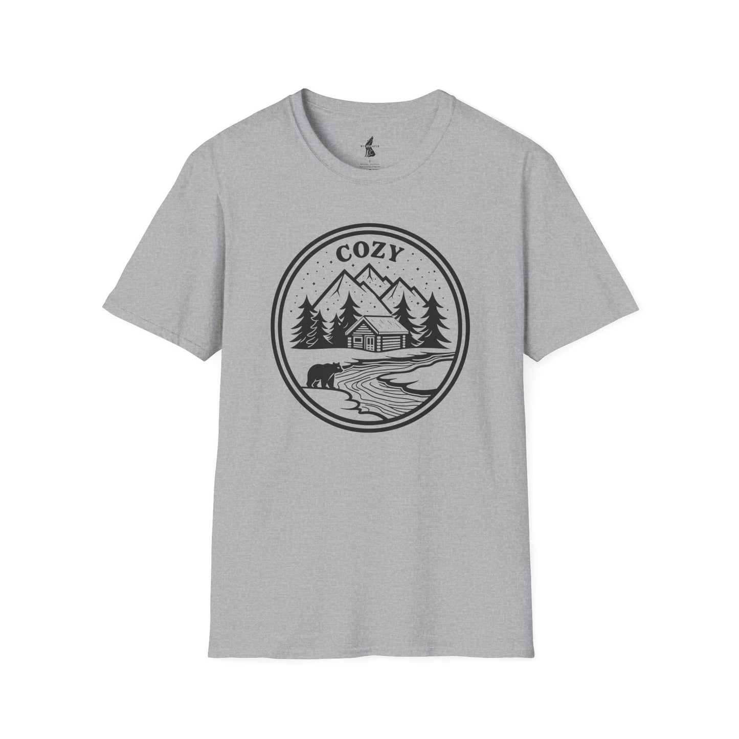 Cozy Cabin in Nature T-Shirt
