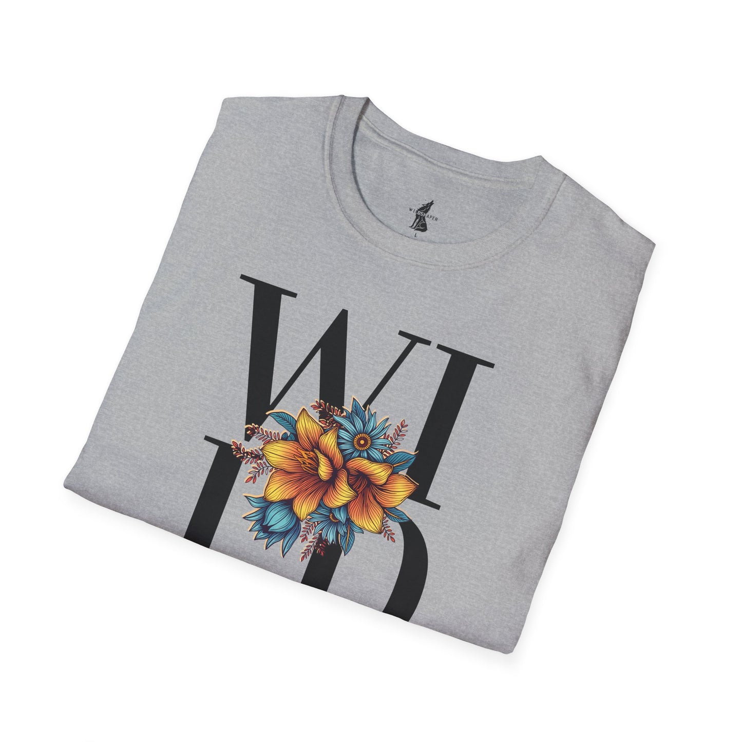 Wild Text Graphic T-Shirt