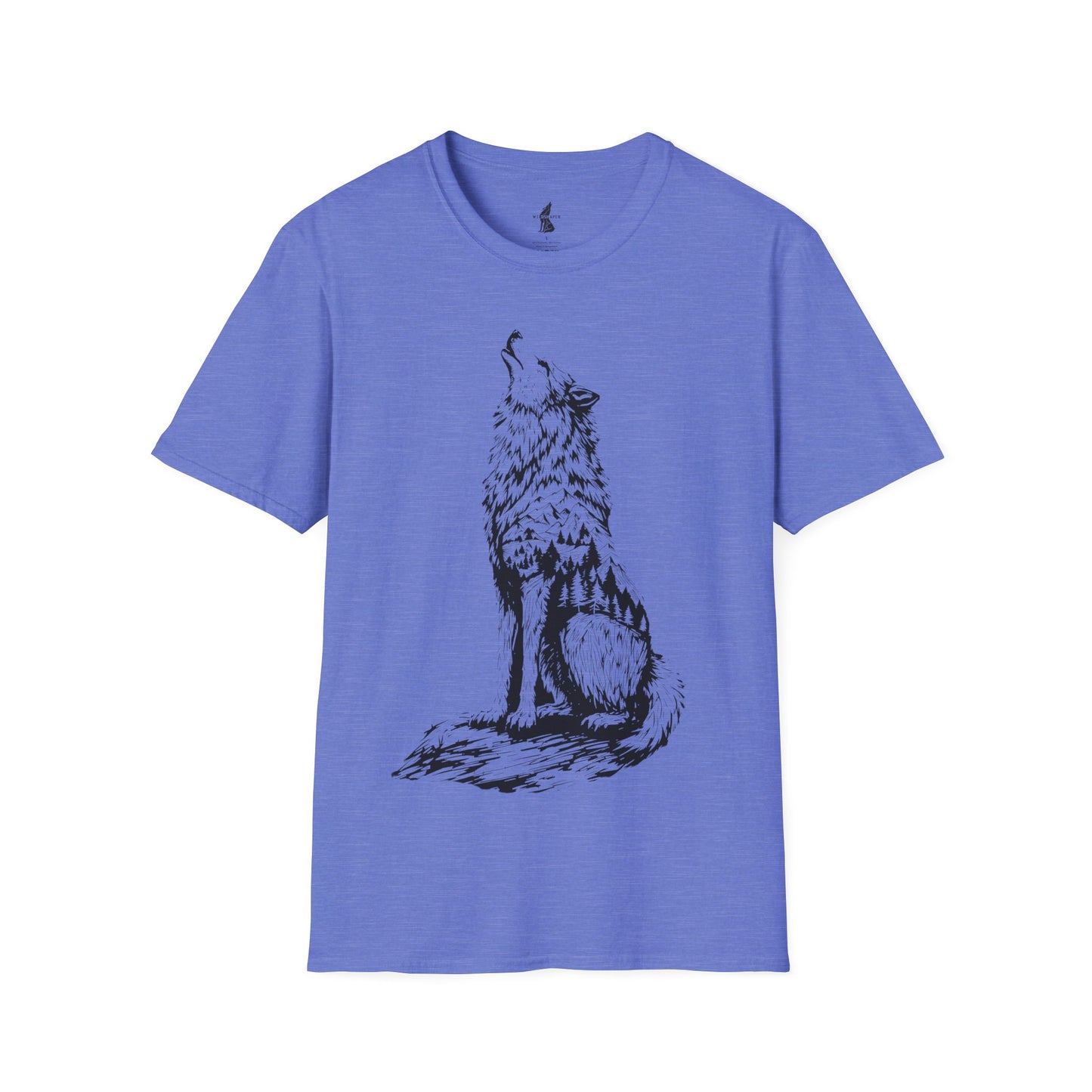 Howling Wolf Silhouette Nature T-Shirt