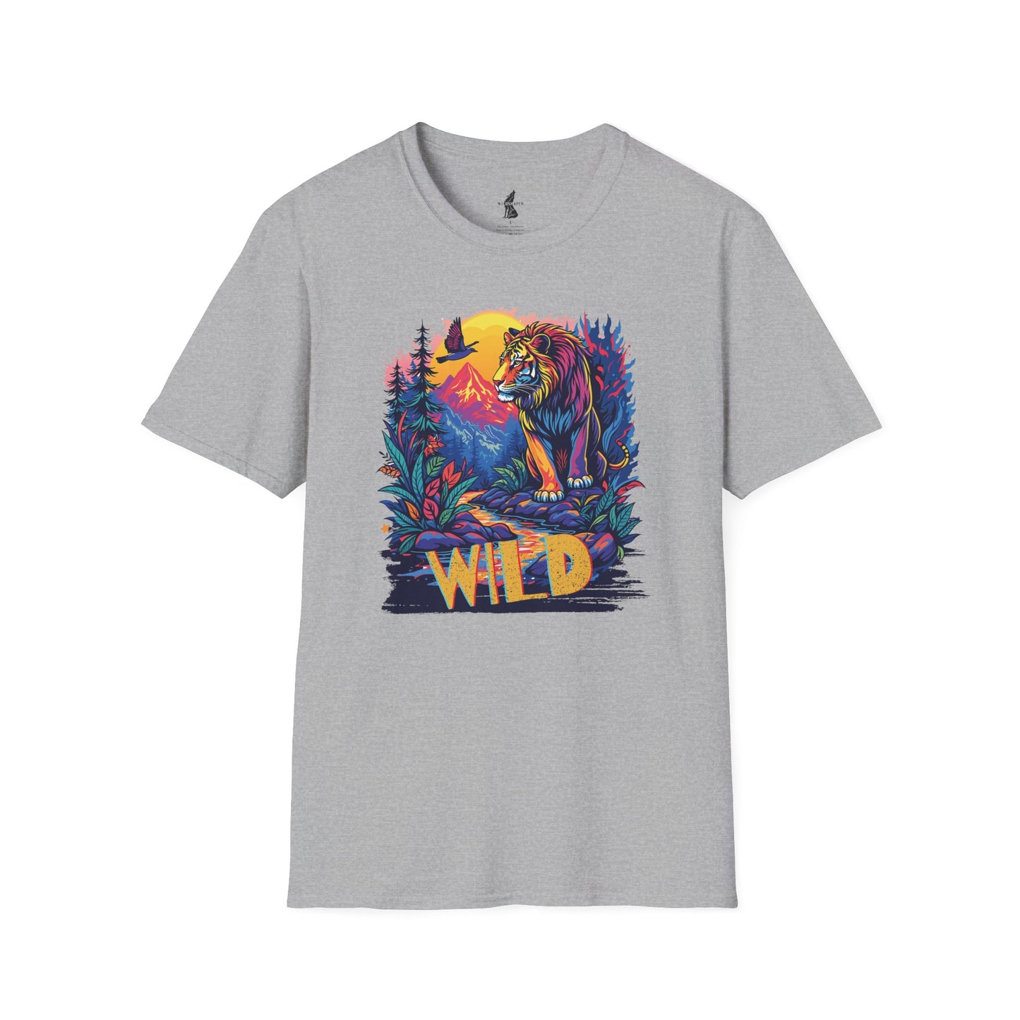 Stay Wild Lion Graphic T-Shirt