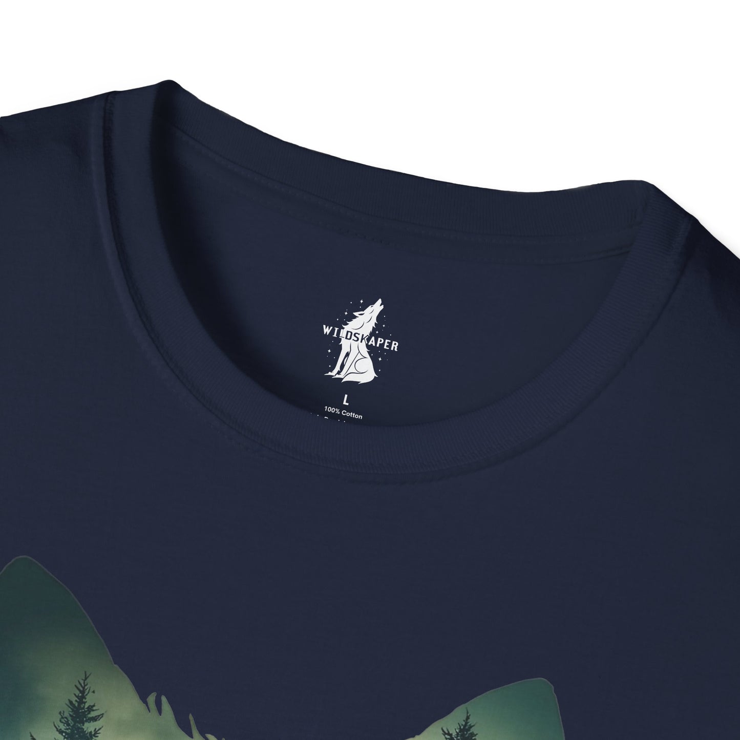 Wolf face Forest T-Shirt
