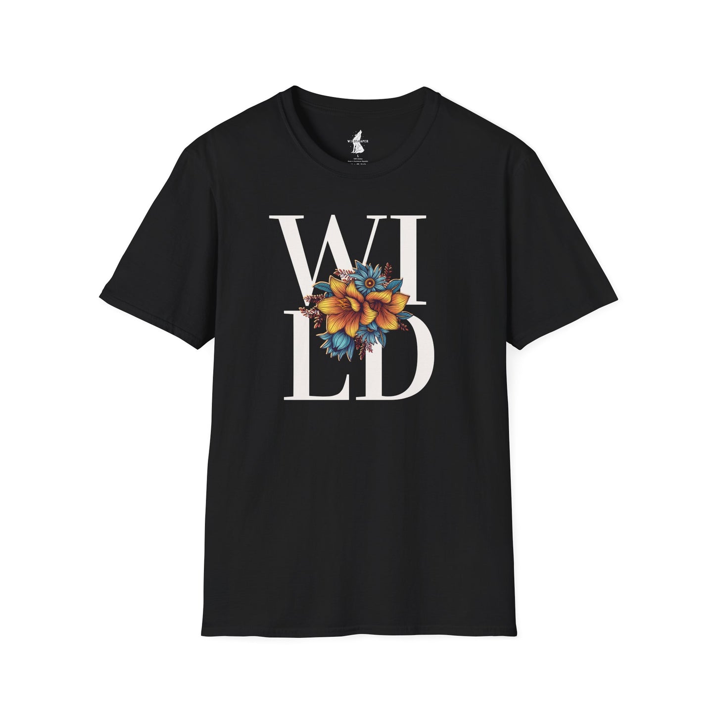 Wild Text Graphic T-Shirt