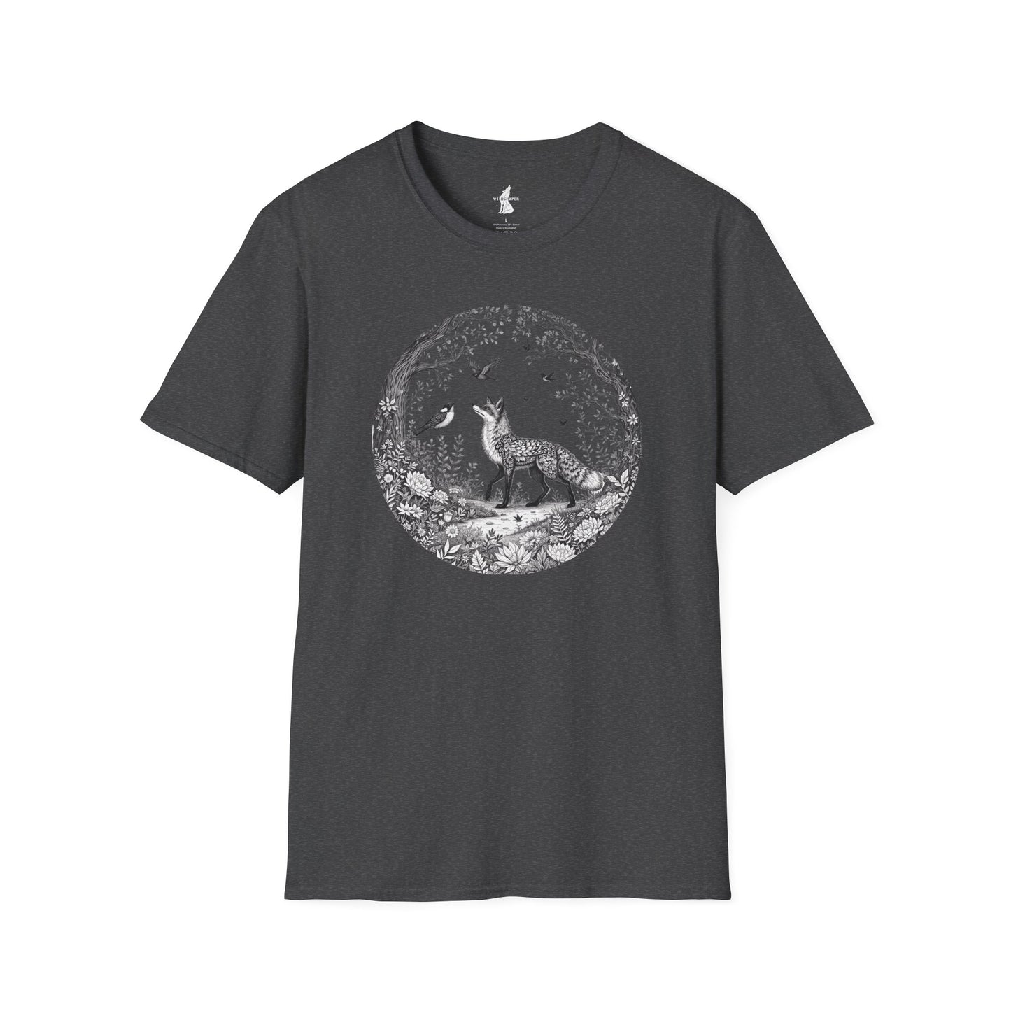 Floral Wild Fox T-Shirt