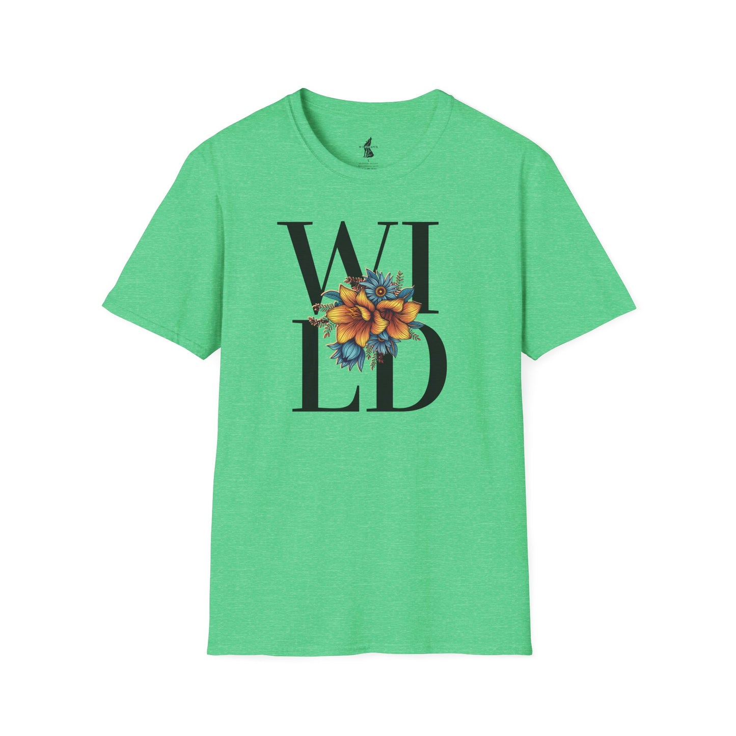 Wild Text Graphic T-Shirt