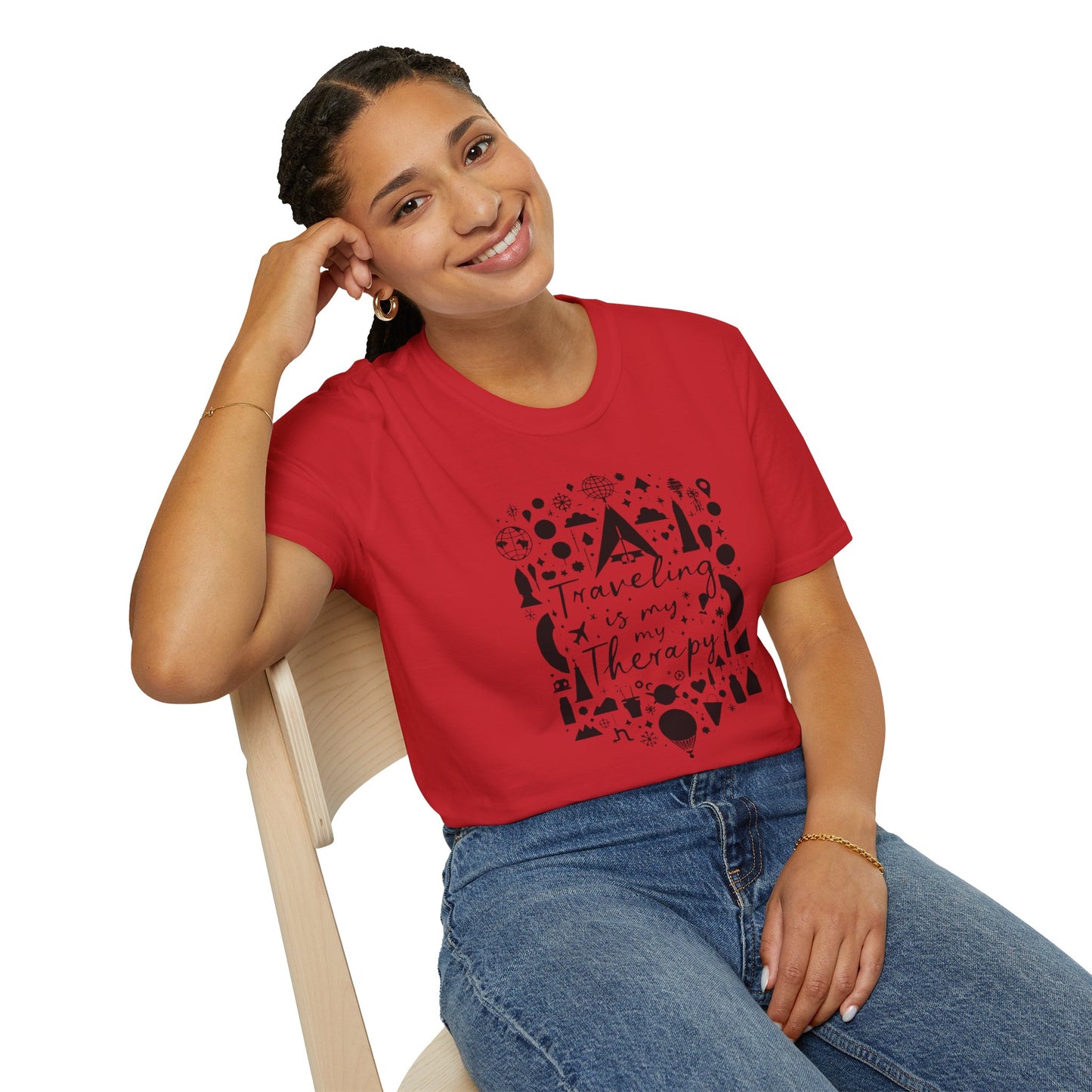 Traveling is My Therapy T-Shirt
