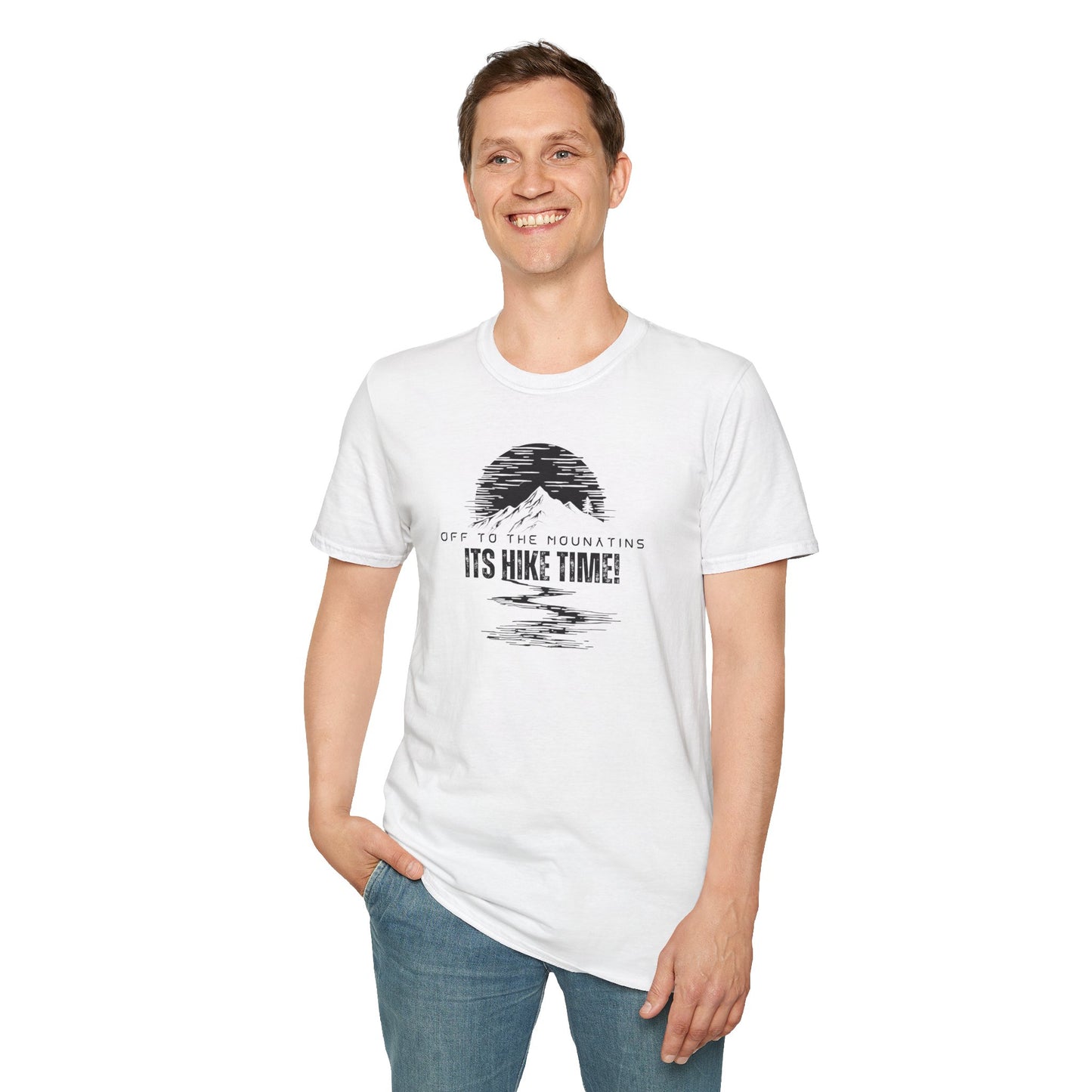 Off To The Mountains Its Hike Time T-Shirt