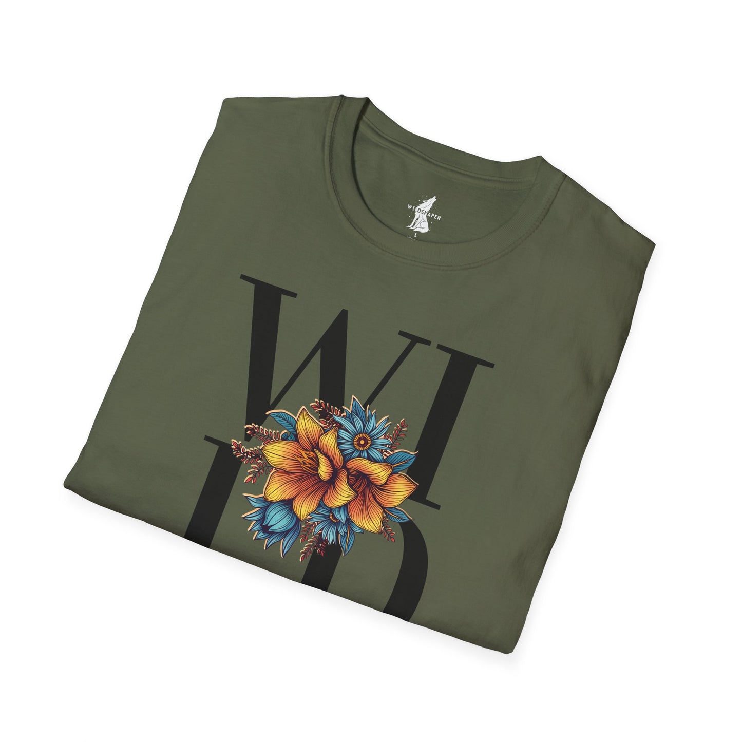 Wild Text Graphic T-Shirt