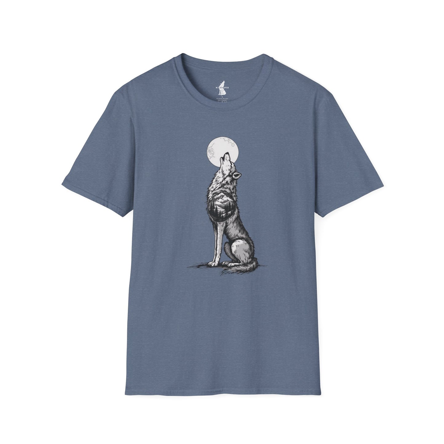 Howling Wolf of Forest T-Shirt
