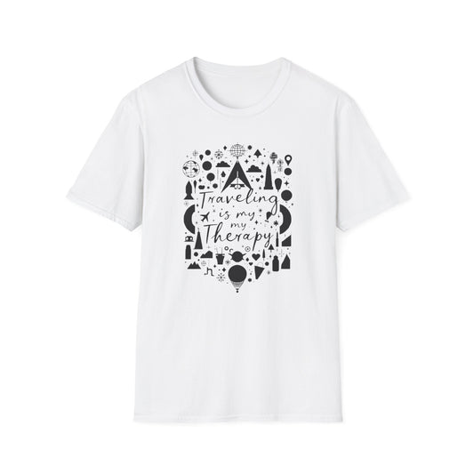Traveling is My Therapy T-Shirt