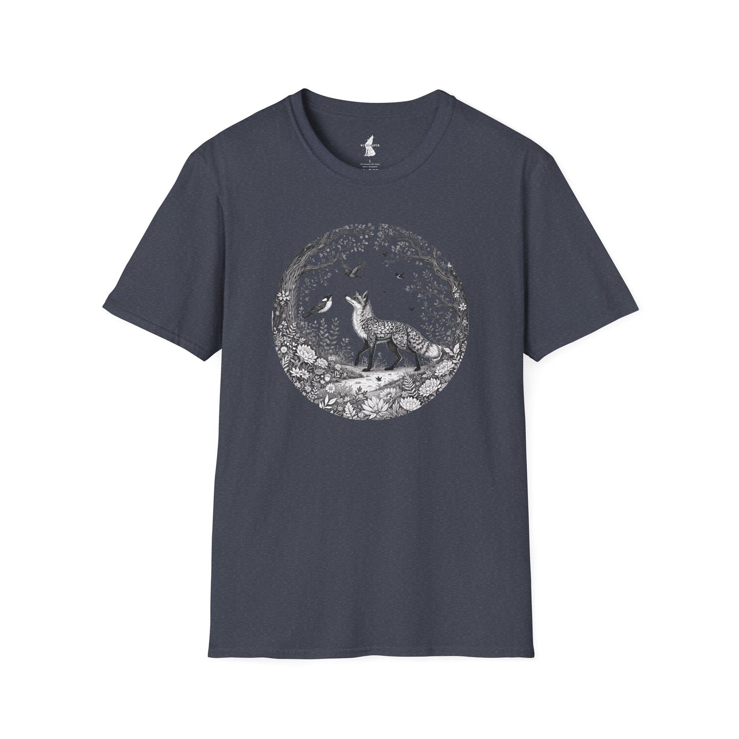 Floral Wild Fox T-Shirt
