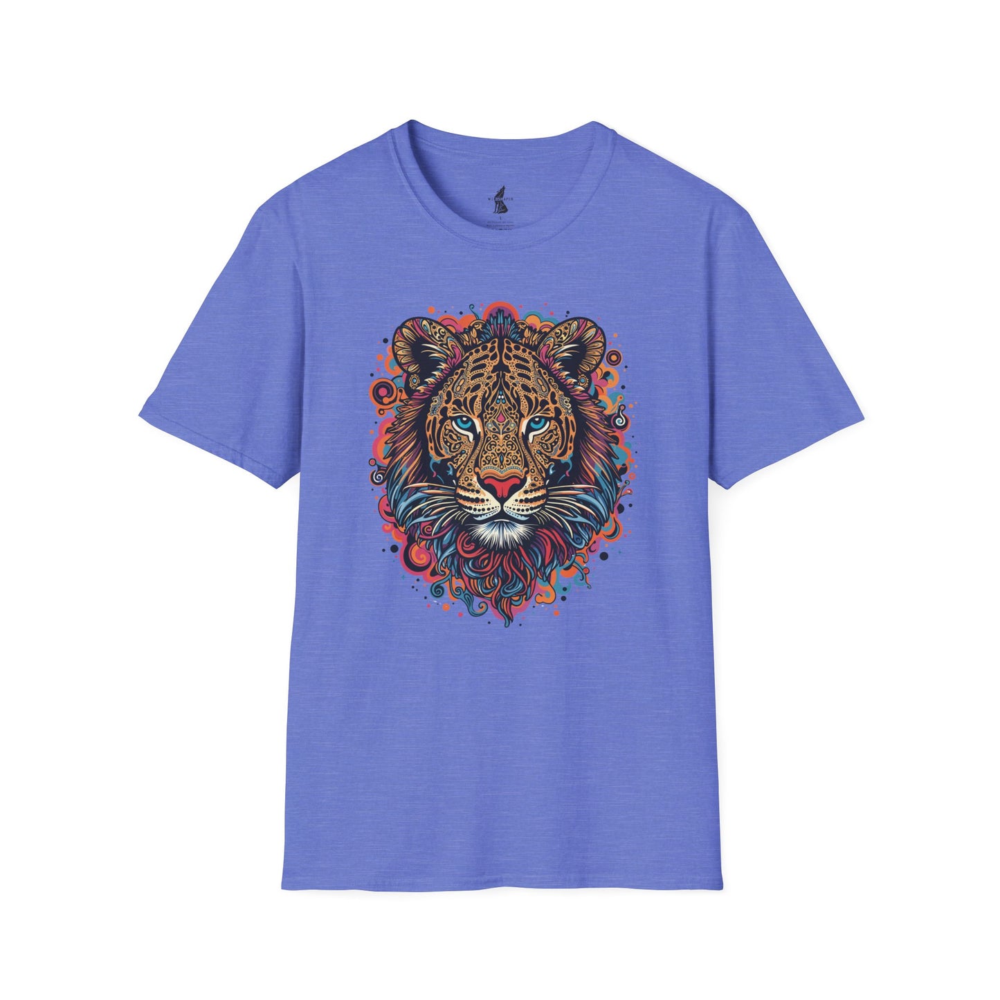 Vibrant Lion Eye-Catching Graphic T-Shirt