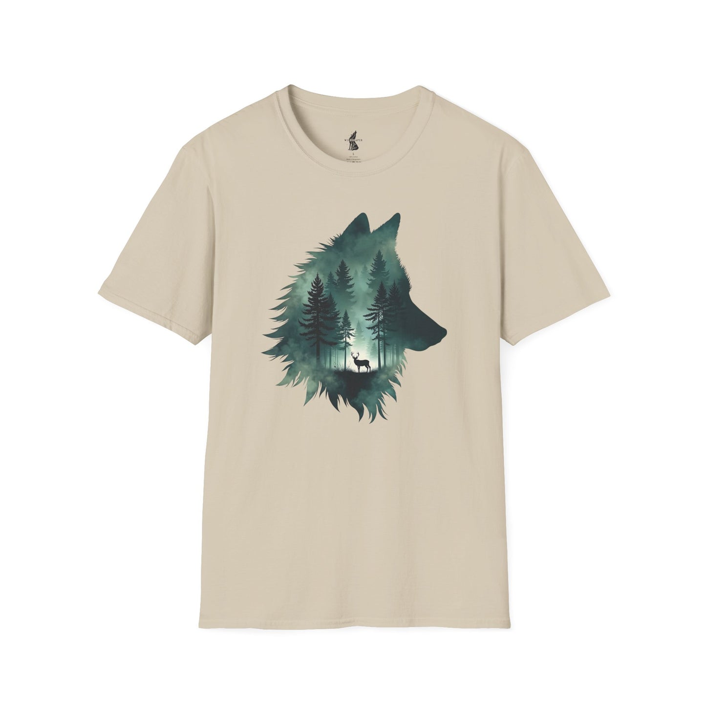 Wolf Silhouette Nature T-Shirt