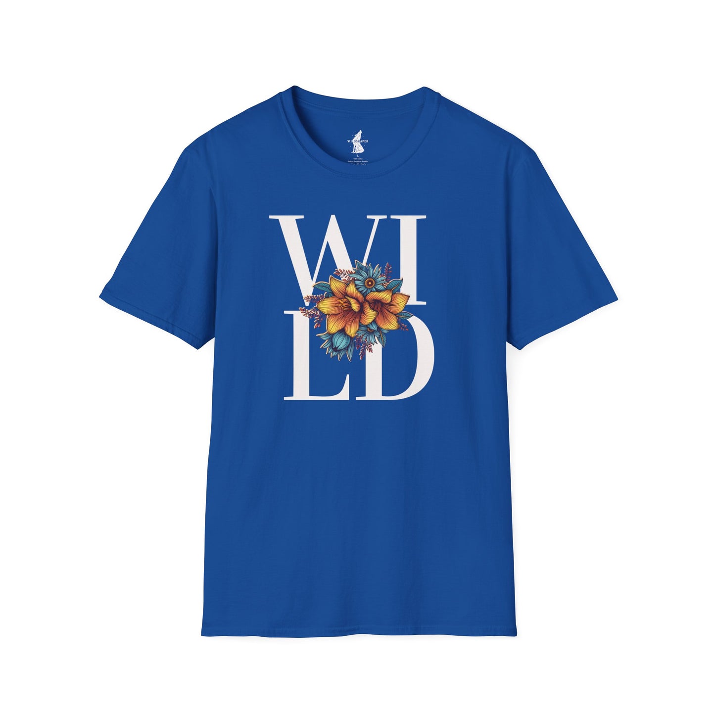 Wild Text Graphic T-Shirt