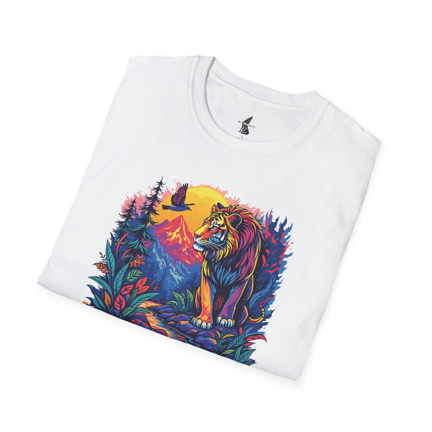 Stay Wild Lion Graphic T-Shirt