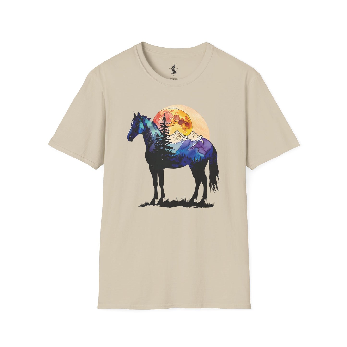 Mountain Sunset Horse T-Shirt